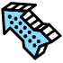 Arrow Element from Retro Shapes Set