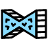 Bow Element from Retro Shapes Set