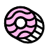 Circle Tube 2 Element from Retro Shapes Set