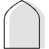 Abstract Arch Door Element from Geometric Shapes - Combo Set