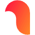 Abstract Bird Element from Geometric Shapes - Gradient Set