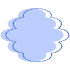 Abstract Cloud Vertical Element from Geometric Shapes - Combo Set