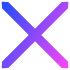 Abstract Cross Element from Geometric Shapes - Gradient Set