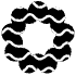 Abstract Donut Element from Geometric Shapes - Texturized Set