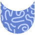 Abstract Half Moon Element from Geometric Shapes - Texturized Set