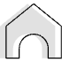 Abstract House Element from Geometric Shapes - Combo Set