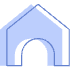 Abstract House Element from Geometric Shapes - Combo Set