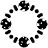 Abstract Loading Element from Geometric Shapes - Texturized Set