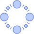 Abstract Loading Element from Geometric Shapes - Filled Set