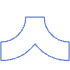 Abstract Nose Element from Geometric Shapes - Line Set