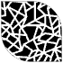 Abstract Oval Sharp Element from Geometric Shapes - Texturized Set