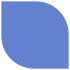 Abstract Oval Sharp Element from Geometric Shapes - Flat Set