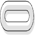 Abstract Path Oval Route Element from Geometric Shapes - Combo Set
