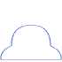 Abstract Rocket Element from Geometric Shapes - Line Set