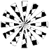 Abstract Spin Element from Geometric Shapes - Texturized Set