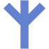 Abstract Tree Element from Geometric Shapes - Flat Set