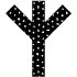 Abstract Tree Element from Geometric Shapes - Texturized Set