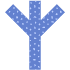Abstract Tree Element from Geometric Shapes - Texturized Set