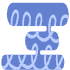 Abstract Water Shadow Line Element from Geometric Shapes - Texturized Set
