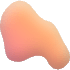 Bean Bent Element from Blob Shapes - Gradient Set