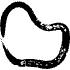 Bean Curve Element from Organic Shapes - Outlined Ink Set