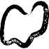 Bean Fat Element from Organic Shapes - Outlined Ink Set