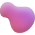 Bean Soft Element from Blob Shapes - Gradient Set