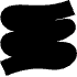 Bean Stack Line Element from Organic Shapes - Flat Set
