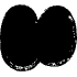 Bean Tilt Element from Organic Shapes - Rough Ink Set