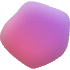 Blob Diamond Abstract Element from Blob Shapes - Gradient Set