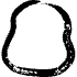 Blob Fat Element from Organic Shapes - Outlined Ink Set
