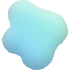 Blob Round Element from Blob Shapes - Gradient Set