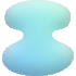 Bow Round Element from Blob Shapes - Gradient Set