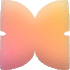 Bow Soft Fat Element from Blob Shapes - Gradient Set