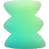 Bow Tie Element from Blob Shapes - Gradient Set