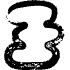 Bow Wide Rock Element from Organic Shapes - Outlined Ink Set