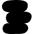 Bow Wide Rock Element from Organic Shapes - Flat Set