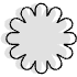 Circle Flower Element from Geometric Shapes - Combo Set