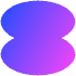 Circle Oval Stone Element from Geometric Shapes - Gradient Set