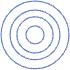 Circle Point Element from Geometric Shapes - Line Set