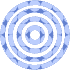 Circle Point Target Element from Geometric Shapes - Texturized Set