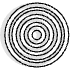 Circle Point Target Element from Geometric Shapes - Combo Set