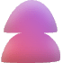 Cone Stack Element from Inky (Gradient) Set