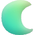 Crescent Soft Element from Inky (Gradient) Set