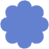 Flower 2 Nature Element from Geometric Shapes - Flat Set