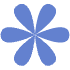 Flower 3 Nature Element from Geometric Shapes - Flat Set