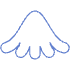 Flower Bell Nature Element from Geometric Shapes - Line Set