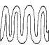 Line Curly 2 Element from Organic Shapes - Filled Set