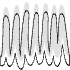 Line Wave Element from Organic Shapes - Combo Set