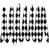 Line Wave Element from Organic Shapes - Texturized Set